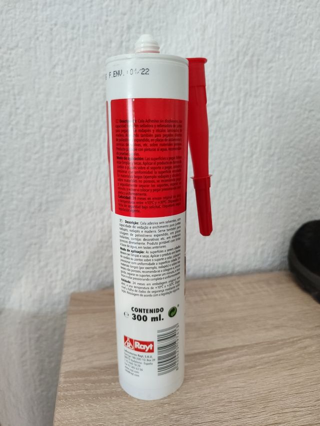 Adhesivo para rodapié