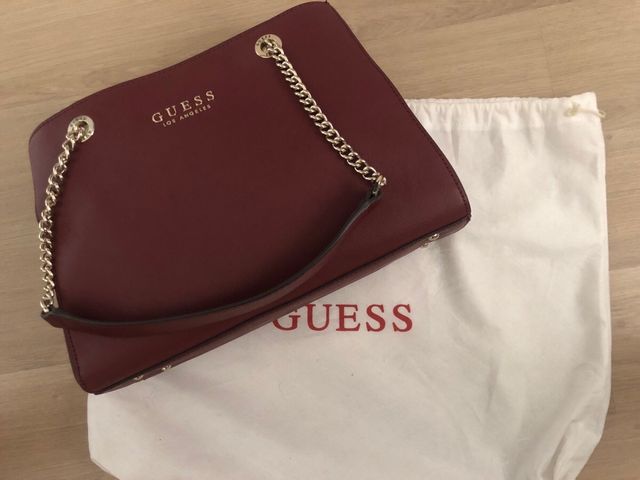 Bolso guess granate