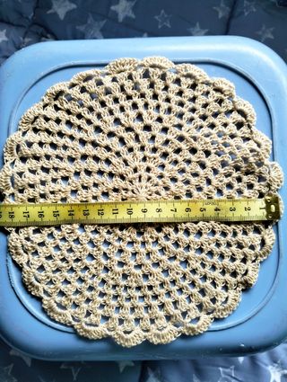 Tapete crochet hecho a mano