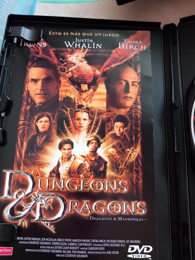 Dvd Dragones y Mazmorras
