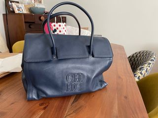 Bolso azul Carolina Herrera