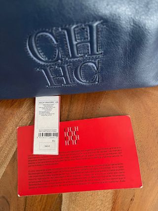 Bolso azul Carolina Herrera