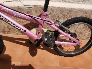 Bicicleta niña talla 16(4-5 años)