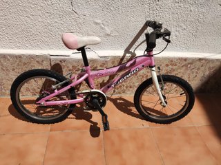 Bicicleta niña talla 16(4-5 años)