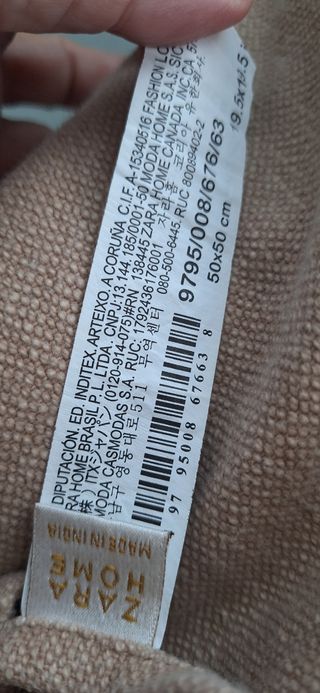 Cocines y mantas Zara Home