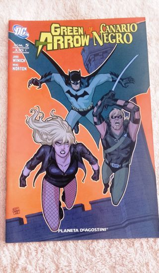 GREEN ARROW CANARIO NEGRO COMICS TEBEOS