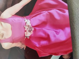 Vestido fiesta rosa