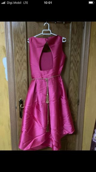 Vestido fiesta rosa