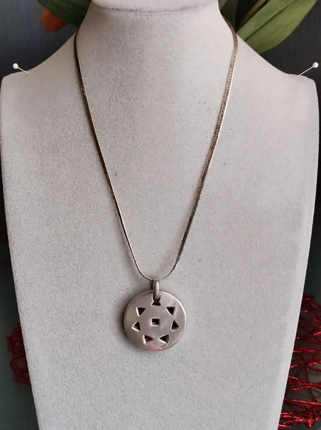 Ciondolo sole stellato argento 925