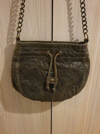 Bolso massimo dutti piel
