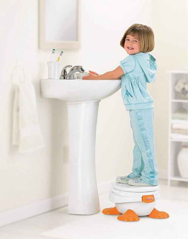 Orinal niños de crecimiento con música