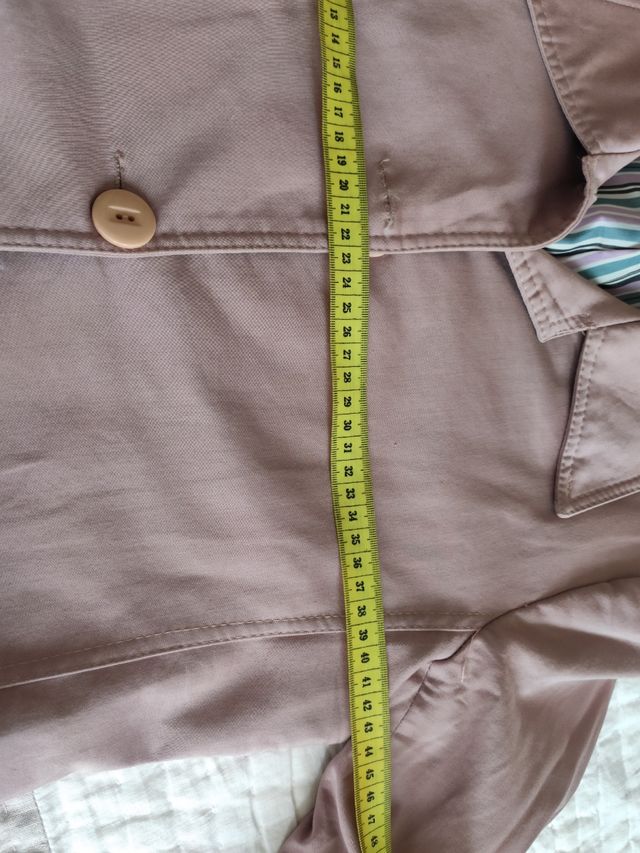 Trench Vintage Rosa palo