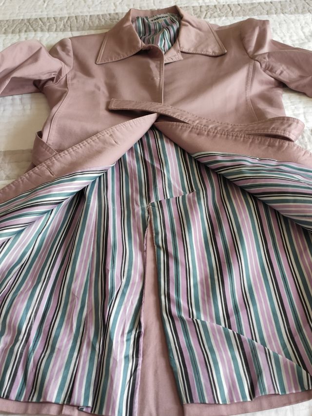 Trench Vintage Rosa palo