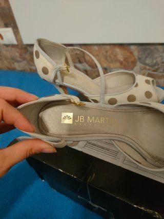 Zapatos de lunares novia o flamenca