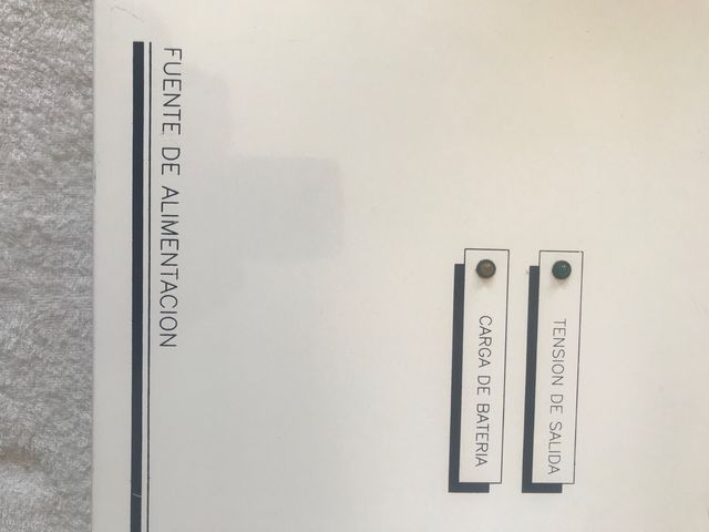 Fuente de alimentacion para camaras de 12V