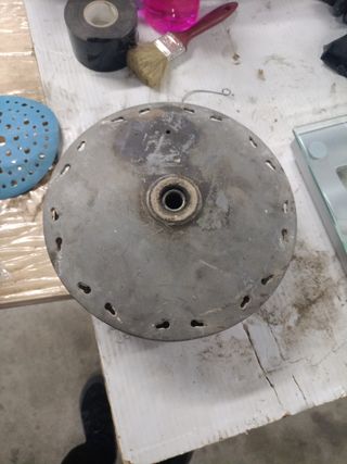 Freno tambor moto clasica