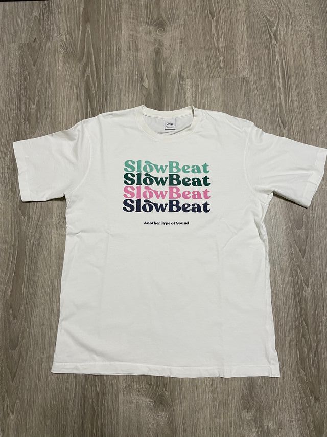 Camiseta estampada de Zara