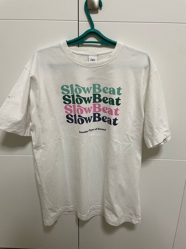 Camiseta estampada de Zara