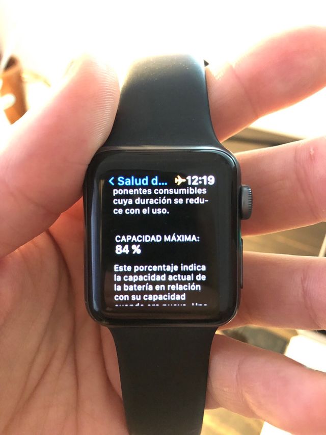 Apple Watch Series 3 en Negro