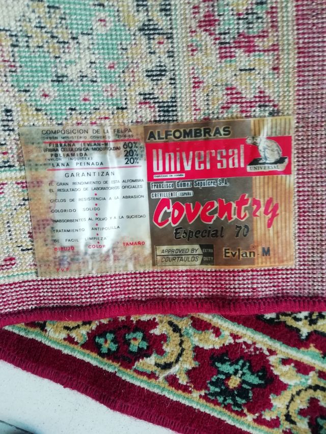 2 Alfombras de pie de cama