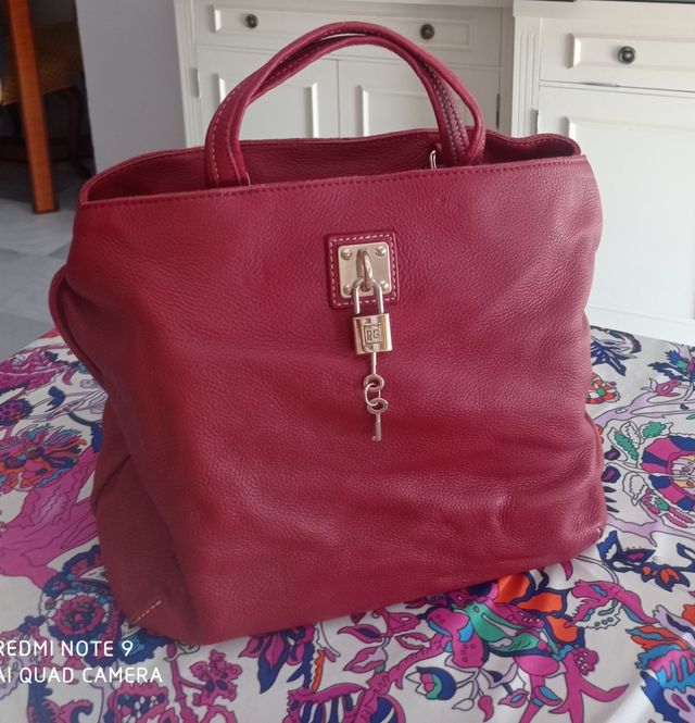 Bolso Purificación García rojo
