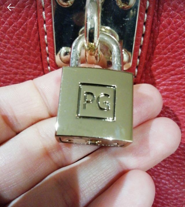 Bolso Purificación García rojo