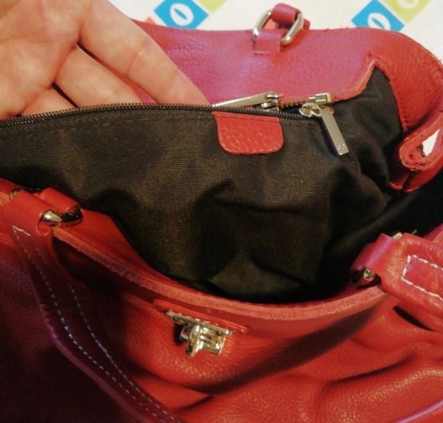 Bolso Purificación García rojo