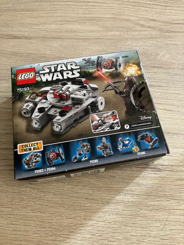 Microfighters 75193 scatola e manuale