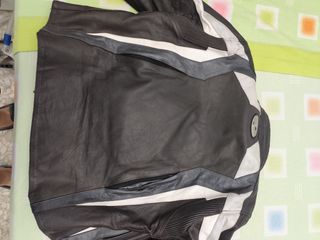 Traje de cuero moto
