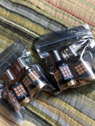 Bombillas LED PY21W ámbar CANBUS