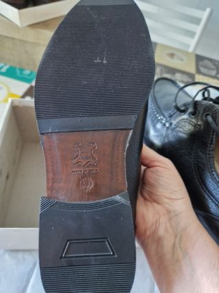 Scarpe da uomo nere in pelle misura 41