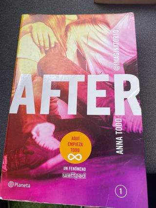 After. Aquí empieza todo. los otros  2 libros