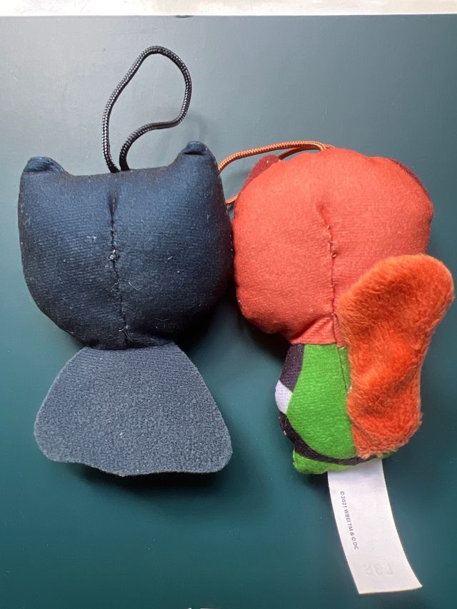 Batman y Linterna Verde peluches