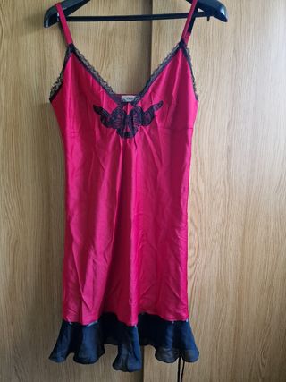 Camisón lencería saten