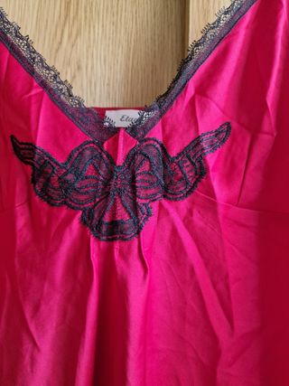 Camisón lencería saten