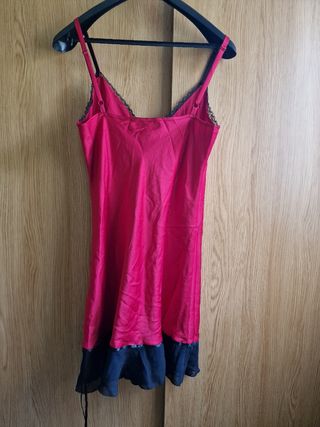 Camisón lencería saten