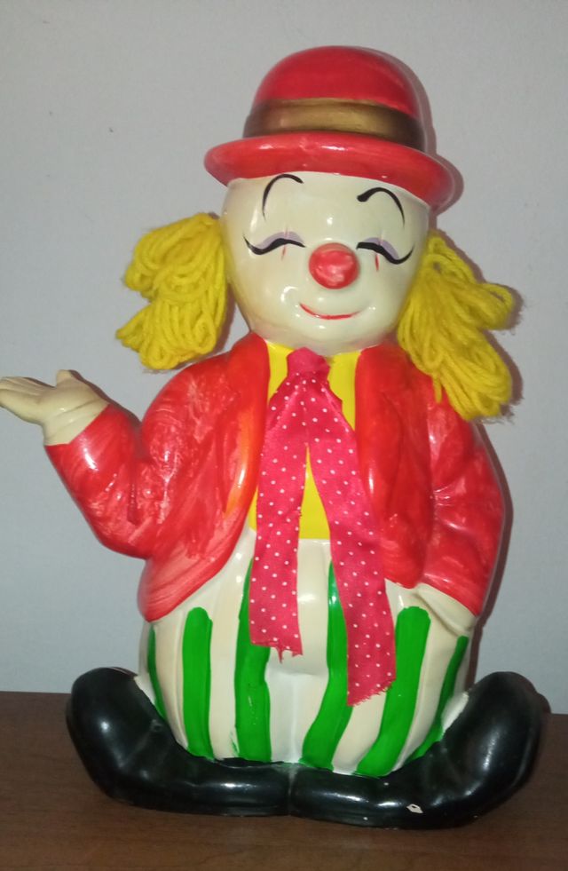 Salvadanaio a pagliaccio 