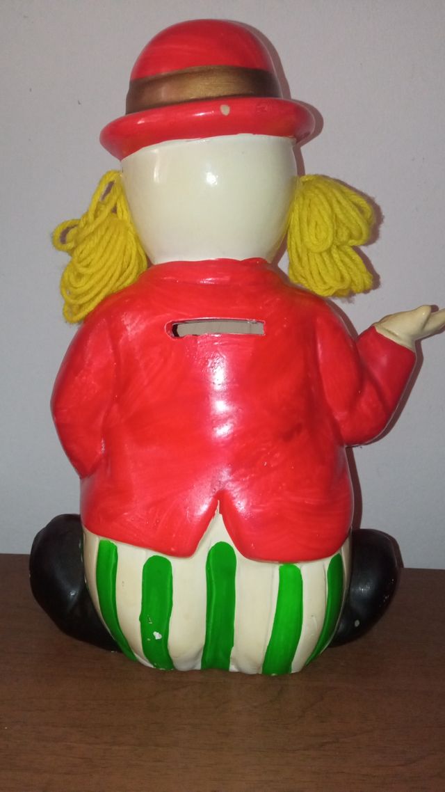 Salvadanaio a pagliaccio 