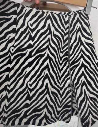 Minifalda animal print