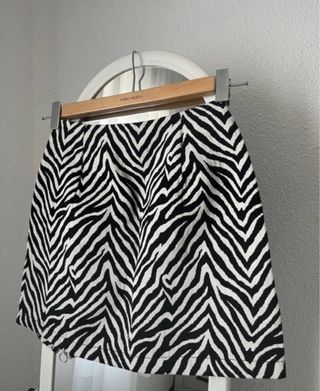 Minifalda animal print