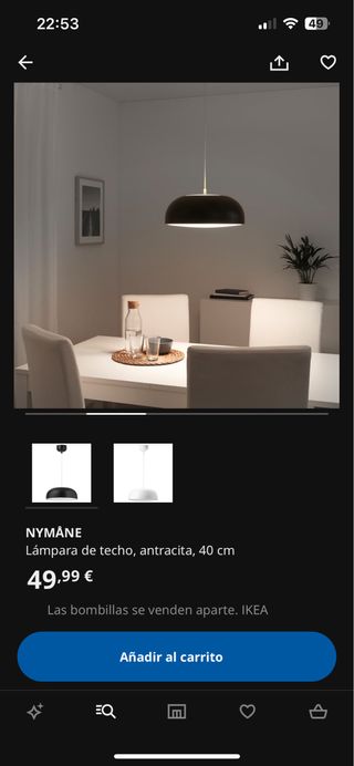 Lampara Ikea