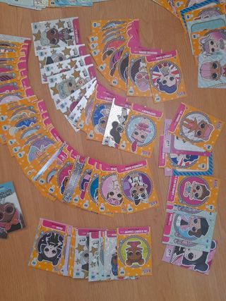 Lote cromos LOL