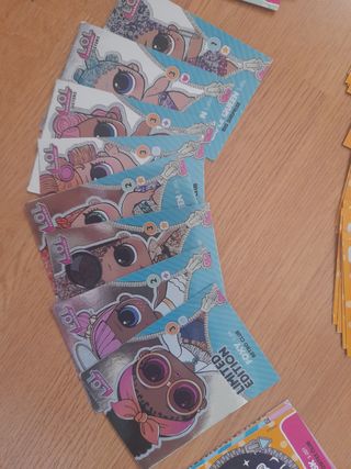 Lote cromos LOL