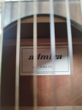 Guitarra admira 3/4