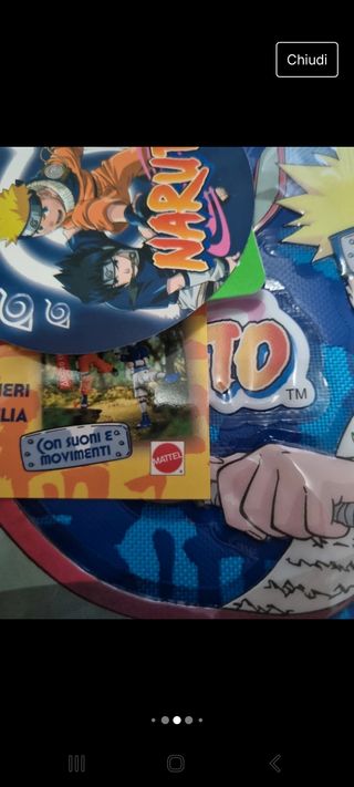 Zaino scuola naruto seven mattel nuovi 