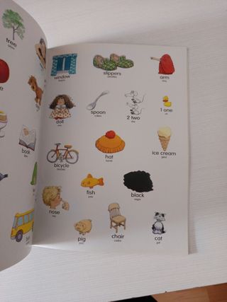 Libro palabras en inglés