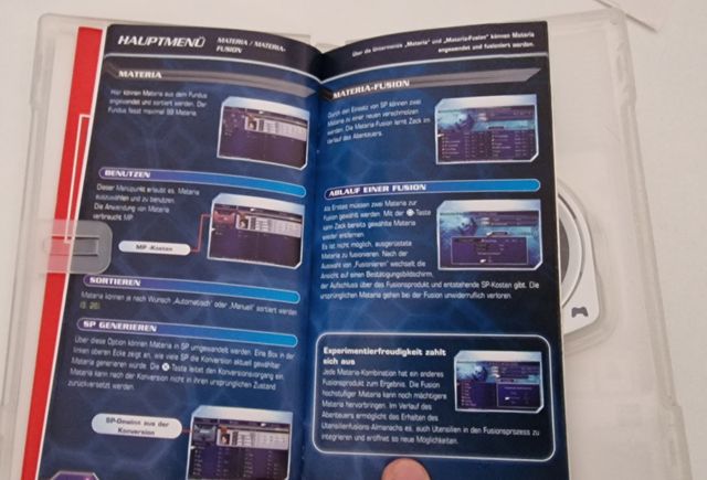 😭 Final Fantasy Crisis Core Psp (alemán)