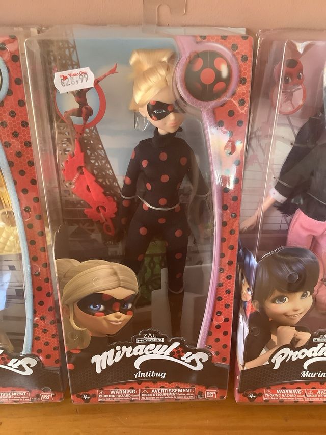 Lote muñecas lady bug