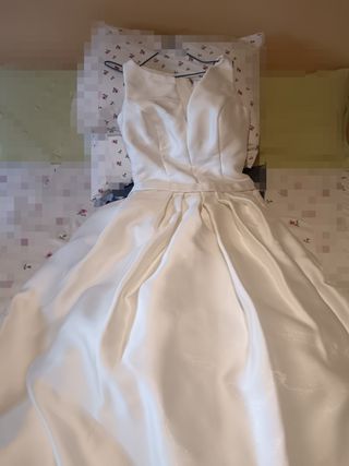 Vestido Novia Rosa Clará