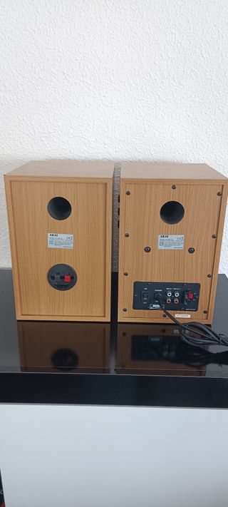 Altavoces akai amplificados